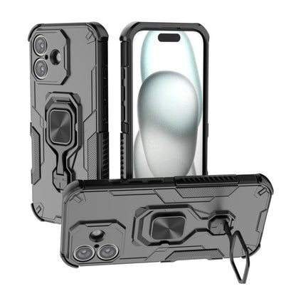 Metal Kickstand TPU Hybrid PC Phone Case, For iPhone 17 Pro Max, For iPhone 17 Pro, For iPhone 17, For iPhone Air