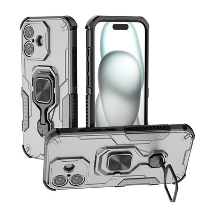 Metal Kickstand TPU Hybrid PC Phone Case, For iPhone 17 Pro Max, For iPhone 17 Pro, For iPhone 17, For iPhone Air