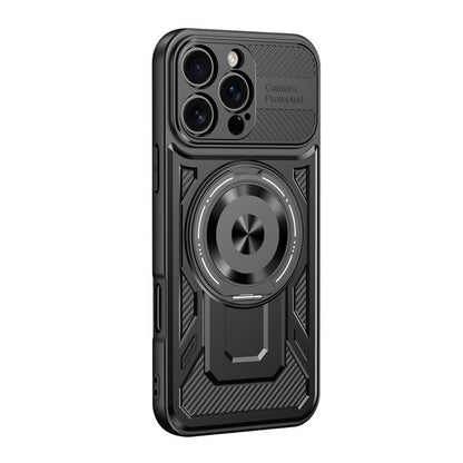 Armor Rotating Holder MagSafe Phone Case, For iPhone 16, For iPhone 15 Pro Max, For iPhone 15 Pro, For iPhone 15 Plus
