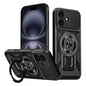 Armor Rotating Holder MagSafe Phone Case, For iPhone 16, For iPhone 15 Pro Max, For iPhone 15 Pro, For iPhone 15 Plus