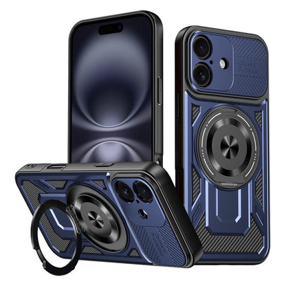 Armor Rotating Holder MagSafe Phone Case, For iPhone 16, For iPhone 15 Pro Max, For iPhone 15 Pro, For iPhone 15 Plus