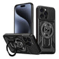 Armor Rotating Holder MagSafe Phone Case, For iPhone 16, For iPhone 15 Pro Max, For iPhone 15 Pro, For iPhone 15 Plus