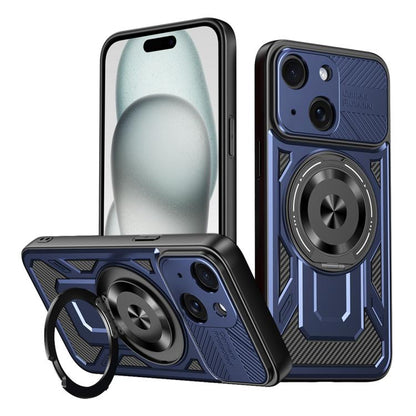 Armor Rotating Holder MagSafe Phone Case, For iPhone 16, For iPhone 15 Pro Max, For iPhone 15 Pro, For iPhone 15 Plus