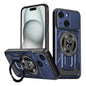 Armor Rotating Holder MagSafe Phone Case, For iPhone 16, For iPhone 15 Pro Max, For iPhone 15 Pro, For iPhone 15 Plus