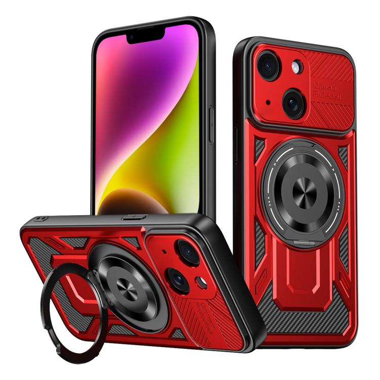 Armor Rotating Holder MagSafe Phone Case, For iPhone 15, For iPhone 14 Plus, For iPhone 14, For iPhone 14 Pro