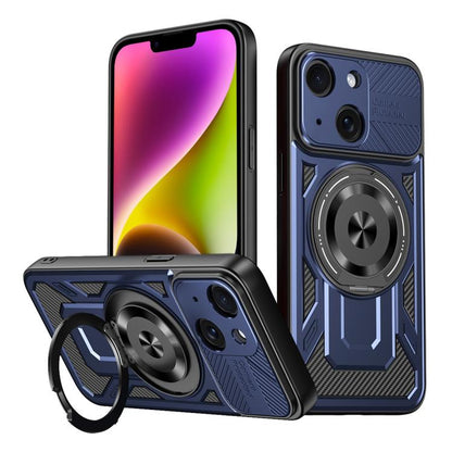 Armor Rotating Holder MagSafe Phone Case, For iPhone 15, For iPhone 14 Plus, For iPhone 14, For iPhone 14 Pro