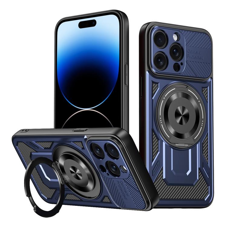 Armor Rotating Holder MagSafe Phone Case, For iPhone 15, For iPhone 14 Plus, For iPhone 14, For iPhone 14 Pro