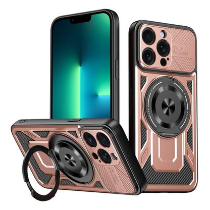 Armor Rotating Holder MagSafe Phone Case, For iPhone 14 Pro Max, For iPhone 13 Pro Max, For iPhone 13 Pro, For iPhone 13