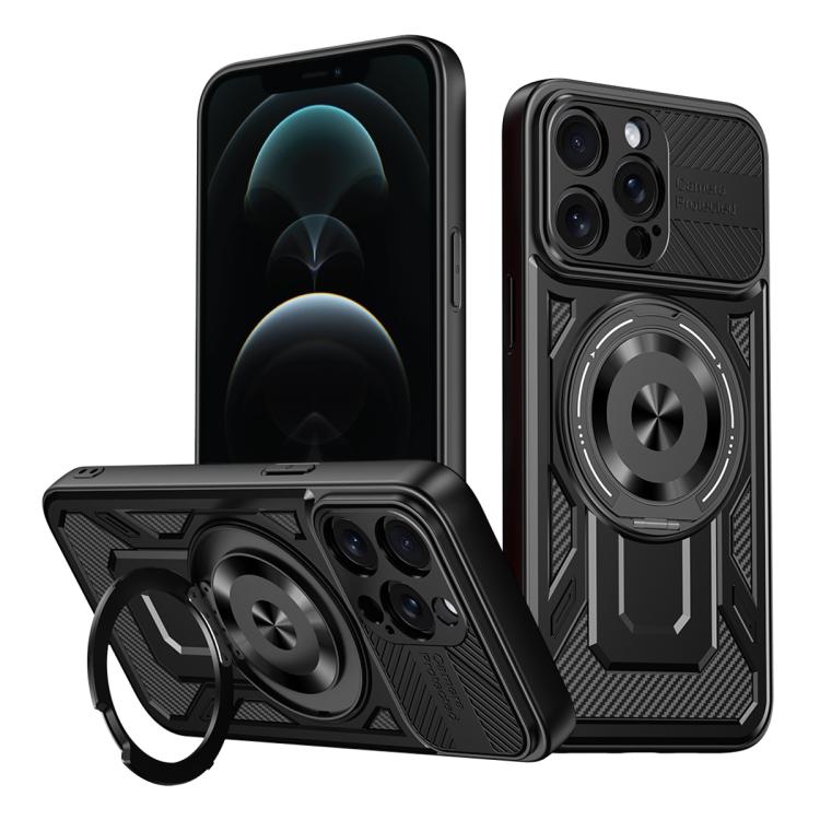 Armor Rotating Holder MagSafe Phone Case, For iPhone 12, For iPhone 12 Pro Max, For iPhone 12 Pro, For iPhone 11 Pro Max