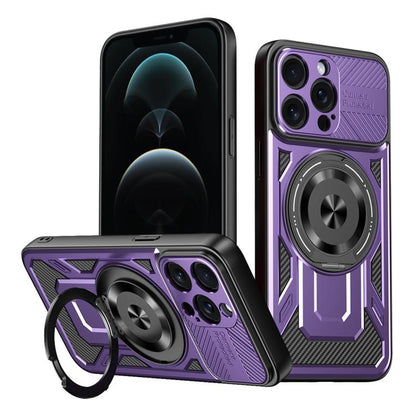 Armor Rotating Holder MagSafe Phone Case, For iPhone 12, For iPhone 12 Pro Max, For iPhone 12 Pro, For iPhone 11 Pro Max
