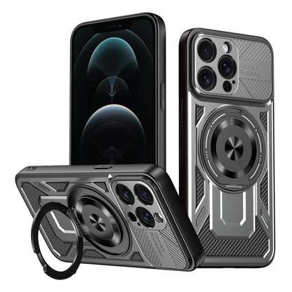 Armor Rotating Holder MagSafe Phone Case, For iPhone 12, For iPhone 12 Pro Max, For iPhone 12 Pro, For iPhone 11 Pro Max