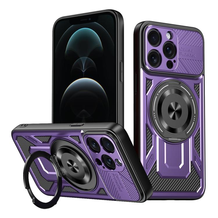 Armor Rotating Holder MagSafe Phone Case, For iPhone 12, For iPhone 12 Pro Max, For iPhone 12 Pro, For iPhone 11 Pro Max