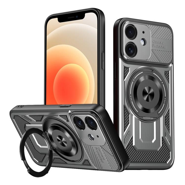 Armor Rotating Holder MagSafe Phone Case, For iPhone 12, For iPhone 12 Pro Max, For iPhone 12 Pro, For iPhone 11 Pro Max