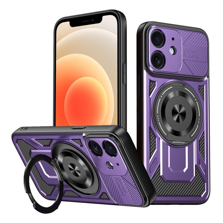 Armor Rotating Holder MagSafe Phone Case, For iPhone 12, For iPhone 12 Pro Max, For iPhone 12 Pro, For iPhone 11 Pro Max