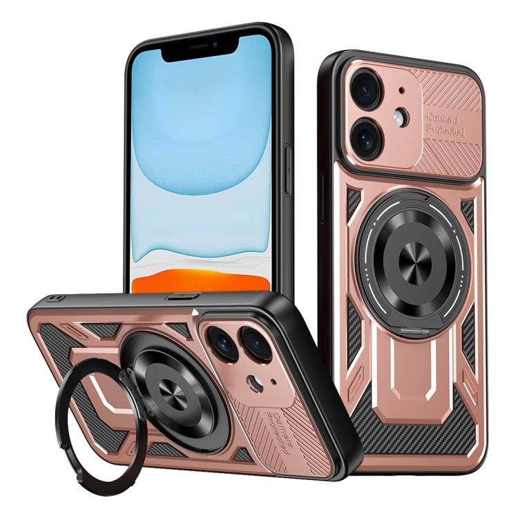 Armor Rotating Holder MagSafe Phone Case, For iPhone 11, For iPhone 11 Pro