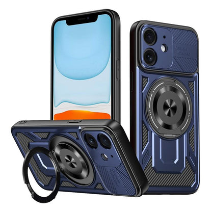 Armor Rotating Holder MagSafe Phone Case, For iPhone 11, For iPhone 11 Pro