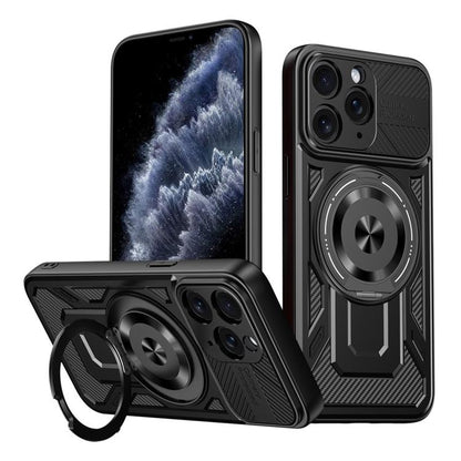 Armor Rotating Holder MagSafe Phone Case, For iPhone 11, For iPhone 11 Pro