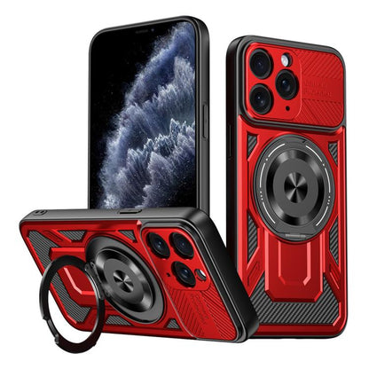 Armor Rotating Holder MagSafe Phone Case, For iPhone 11, For iPhone 11 Pro