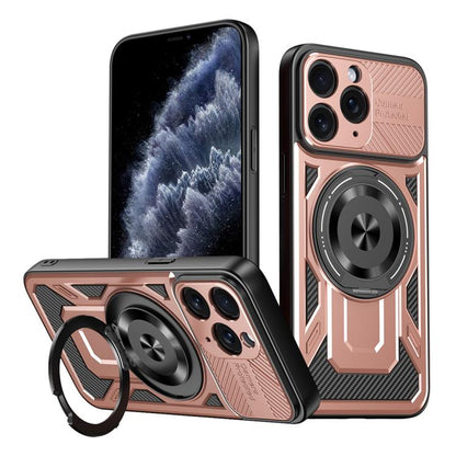 Armor Rotating Holder MagSafe Phone Case, For iPhone 11, For iPhone 11 Pro