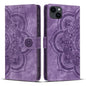 Mandala Embossed Retro Frosted Leather Phone Case, For iPhone 12 mini / 13 mini, For iPhone 12 / 12 Pro, For iPhone 12 Pro Max, For iPhone 11 Pro Max