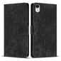 Mandala Embossed Retro Frosted Leather Phone Case, For iPhone 11, For iPhone 11 Pro, For iPhone X / XS, For iPhone XR