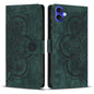 Mandala Embossed Retro Frosted Leather Phone Case, For iPhone 18 Pro / 17 Pro, For iPhone 18 Pro Max / 17 Pro Max, For iPhone 17e / 16e, For iPhone 17