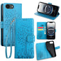 Tree & Deer Embossed Leather Phone Case, For iPhone 17e / 16e, For iPhone 17 Pro Max, For iPhone 17 Pro, For iPhone 17