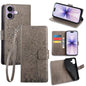 Tree & Deer Embossed Leather Phone Case