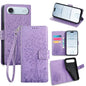 Tree & Deer Embossed Leather Phone Case, For iPhone Air