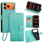 Tree & Deer Embossed Leather Phone Case, For iPhone 17e / 16e, For iPhone 17 Pro Max, For iPhone 17 Pro, For iPhone 17