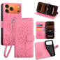 Tree & Deer Embossed Leather Phone Case, For iPhone 17e / 16e, For iPhone 17 Pro Max, For iPhone 17 Pro, For iPhone 17