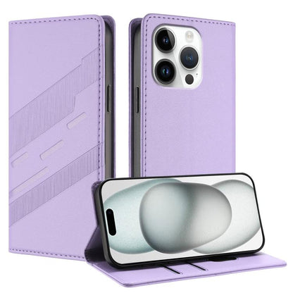 Embossed Multi-functional Wallet Retro Leather Phone Case