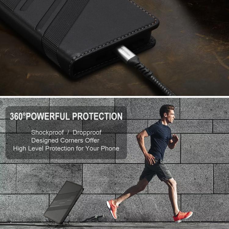 Embossed Multi-functional Wallet Retro Leather Phone Case