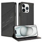 Embossed Multi-functional Wallet Retro Leather Phone Case, For iPhone 15 Pro Max, For iPhone 15 Pro, For iPhone 15 Plus