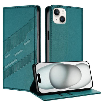 Embossed Multi-functional Wallet Retro Leather Phone Case, For iPhone 15 Pro Max, For iPhone 15 Pro, For iPhone 15 Plus