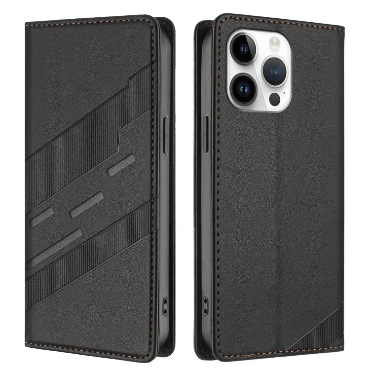 Embossed Multi-functional Wallet Retro Leather Phone Case, For iPhone 15 Pro Max, For iPhone 15 Pro, For iPhone 15 Plus