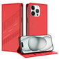 Embossed Multi-functional Wallet Retro Leather Phone Case, For iPhone 15 Pro Max, For iPhone 15 Pro, For iPhone 15 Plus