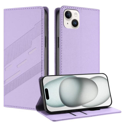 Embossed Multi-functional Wallet Retro Leather Phone Case