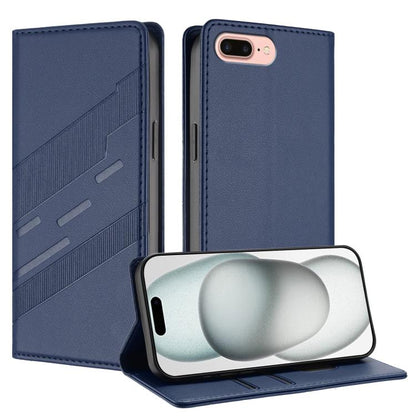 Embossed Multi-functional Wallet Retro Leather Phone Case