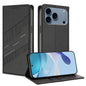 Embossed Multi-functional Wallet Retro Leather Phone Case, For iPhone 18 Pro / 17 Pro, For iPhone 18 Pro Max / 17 Pro Max, For iPhone 17e / 16e
