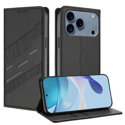 Embossed Multi-functional Wallet Retro Leather Phone Case, For iPhone 18 Pro / 17 Pro, For iPhone 18 Pro Max / 17 Pro Max, For iPhone 17e / 16e