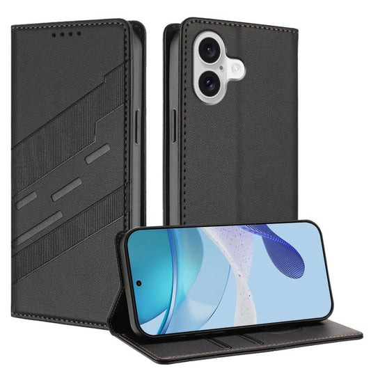 Embossed Multi-functional Wallet Retro Leather Phone Case, For iPhone 17, For iPhone Air, For iPhone 16 Pro Max