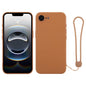Silicone Phone Case with Wrist Strap, For iPhone 16e