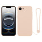 Silicone Phone Case with Wrist Strap, For iPhone 16e