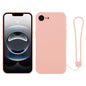 Silicone Phone Case with Wrist Strap, For iPhone 16e