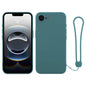 Silicone Phone Case with Wrist Strap, For iPhone 16e