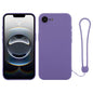 Silicone Phone Case with Wrist Strap, For iPhone 16e