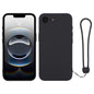 Silicone Phone Case with Wrist Strap, For iPhone 16e