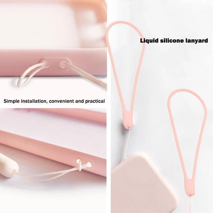 Silicone Phone Case with Wrist Strap, For iPhone 16e