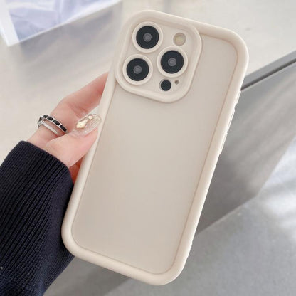 Shockproof Frame Frosted Precise Hole TPU Phone Case, For iPhone 16 Pro, For iPhone 16 Plus, For iPhone 16